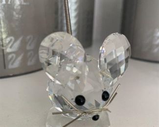 #128	Swarovski Mouse 	 $25.00 
