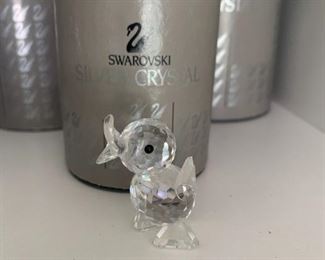 #133	swarovski duck 2@ $20 ea	 $40.00 

