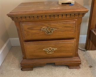 #5	Summit  as is end tables w 2 drawers 24x18x24	 $30.00 
