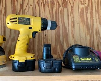 #72	DeWalt battery drill w pack	 $75.00 
