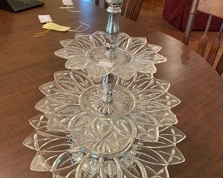 #81	3 tier candy dish 	 $20.00 
