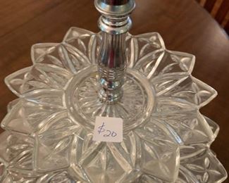 #81	3 tier candy dish 	 $20.00 
