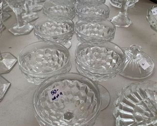 #94	Fostoria 9 sherbert glasses	 $50.00 	
