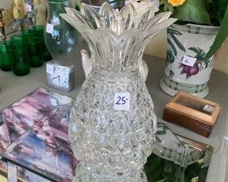 #95	Pinnapple vase	 $25.00 
