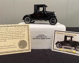 National Motor Museum Mint Authentic Collectible 1923 Chevy Copper Cooled