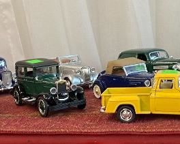 Assorted National Motor Museum Mint Authentic Collectible Chevy Vehicles 