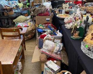 Assorted Household Items, Items in Boxes Will be Under the Tent Many More Items to See