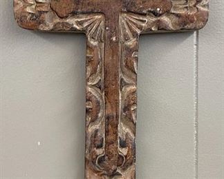 Stone Cross with Inner Cross Design
