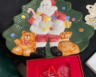 Christmas Cookie Plate, Lenox Ornament