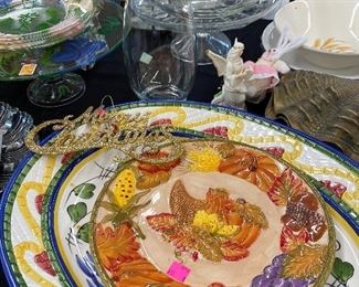 Assorted Serving Platters