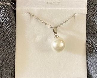 Fashion Jewelry 925 Sterling Silver Pearl Pendant