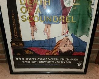 Death Of A Scoundrel Movie Poster