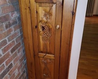 Carved Wooden Cabinet