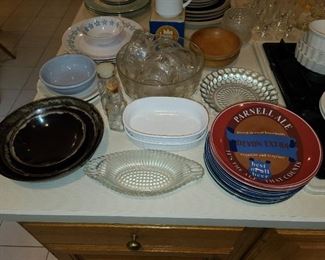 Kitchen Contents (Assorted Glassware, Dishware, China,. Etc.)