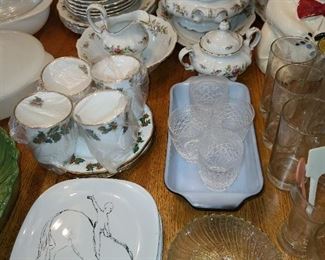 Kitchen Contents (Assorted Glassware, Dishware, China,. Etc.)