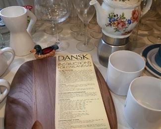 Vintage Dansk Cutting Board