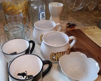 Kitchen Contents (Assorted Glassware, Dishware, China,. Etc.)