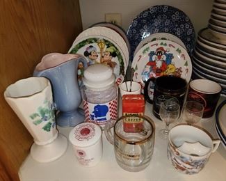 Kitchen Contents (Assorted Glassware, Dishware, China,. Etc.)