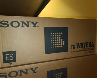 Sony TC-WA7ESA Stereo Cassette Deck