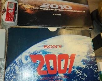 Sony 2001 & Sony 2010