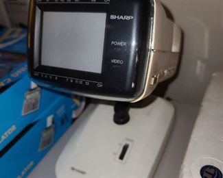 Vintage Sharp Portable TV