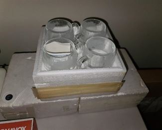 Glass World Coffee Mugs