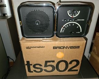 Brionvega TS502 Portable Radio (GREAT CONDITION WITH ORIGINAL BOX! NEW OLD STOCK!)