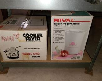 Cooker Fryer & Frozen Yogurt Maker