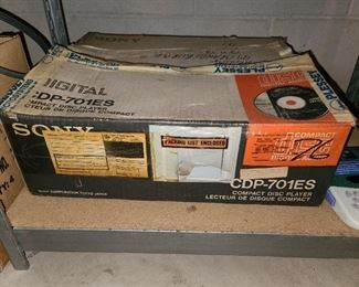 Sony Compact Disc Player CDP-701ES