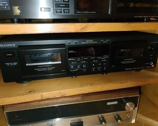 Sony Stereo Cassette Deck TC-WA7ESA