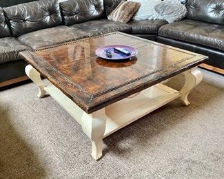 Mixed Woods Coffee Table
