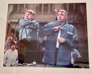 “Austin Powers” framed movie photo, signed by Mike Myers and Verne Troyer