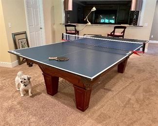 Combo "Brunswick" Pool Table/Ping-Pong Table