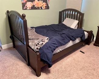 One of Two Twin Beds (Can be used as Bunk Bed)