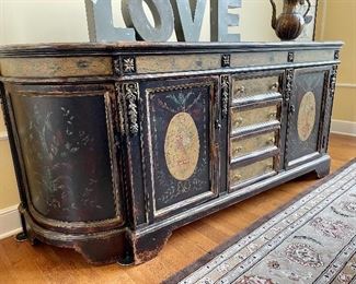 Hand-Painted Sideboard