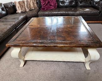 Mixed Woods Coffee Table