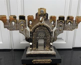 Menorah by Frank Meiglen Israeli 22/60