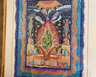 Large painting by Ilan Hasson