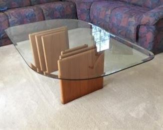 Bendixen Design Teak and Glass Table
