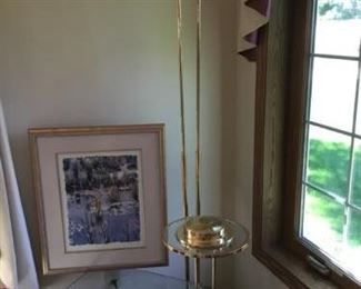 Brass Lamps and Art