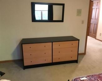 Long Dresser and Mirror