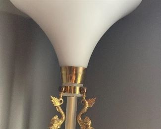 Hollywood regency floor lamp