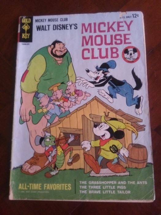 1963 Mickey Mouse Club Comic, Gold Key 10099-401