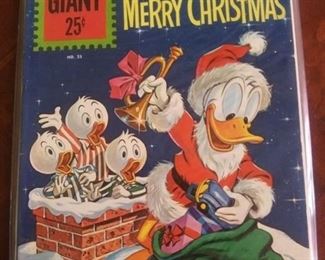 1961 #53 Walt Disney's Donald Duck Merry Christmas, Dell Giant