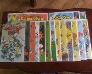 1987 to 1989 #251 thru #270 Walt Disney's Donald Duck Comics, Gladstone