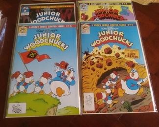 1991 #1 thru #4 Walt Disney's Junior Woodchucks Comics, Limited Series