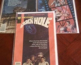 1980 #1, #2 and #3 Walt Disney Productions Beyond The Black Hole Comics, Whitman