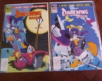 1991 #1 and #2 of 4 Disney's Darkwing Duck Comic Series