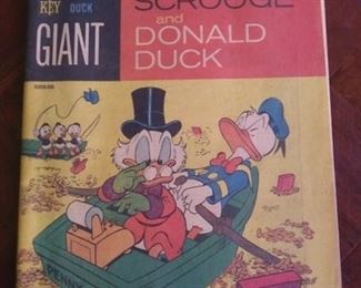 1954 #1 Walt Disney's Uncle Scrooge and Donald Duck, Gold Key Giant Comic