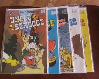 1987 #217 thru #221 Walt Disney's Uncle Scrooge Comics, Gladstone